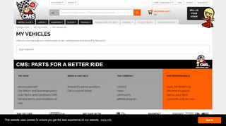 
                            3. My vehicles - Cmsnl.com