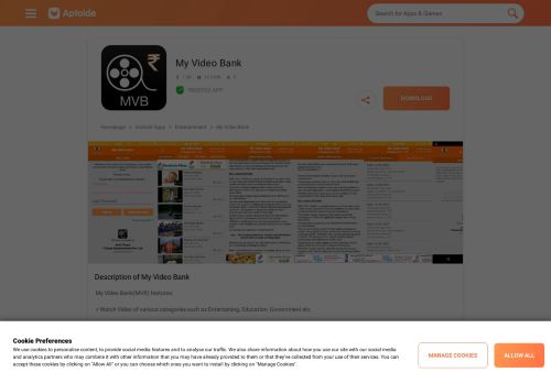 
                            9. My Video Bank 2.3.2 Download APK for Android - Aptoide