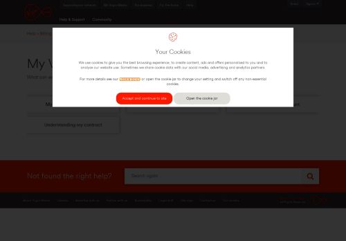 
                            7. My Virgin Mobile Account | Virgin Mobile | Virgin Media