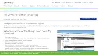 
                            10. My VMware for Partners: Overview | IL