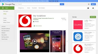 
                            5. My Vodafone – Apps bei Google Play