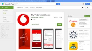 
                            9. My Vodafone (Ghana) - Apps on Google Play