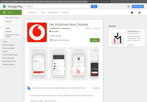 
                            6. My Vodafone New Zealand - Aplicaciones en Google Play