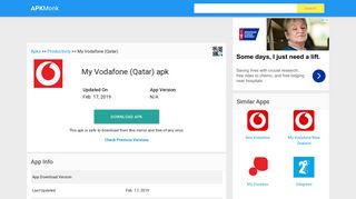 
                            5. My Vodafone (Qatar) Apk Download latest version - qa.vodafone ...