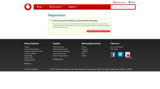 
                            7. My Vodafone - Registration
