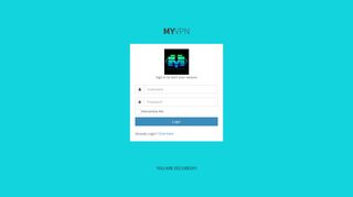 
                            7. MY VPN | Log in