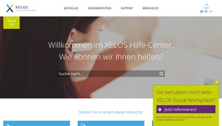 
                            2. MY XELOS Kundenportal: XELOS Support Portal