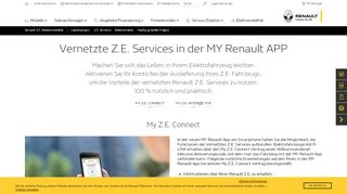 
                            6. My ZE Online - Renault Österreich