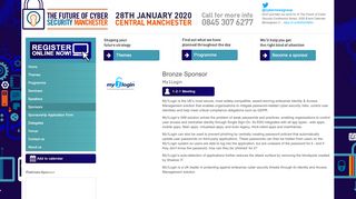 
                            3. My1Login - The Future Of Cyber Security Manchester 2019