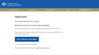 
                            8. MyAccount | Department of Veterans' Affairs