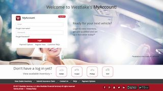 
                            1. MyAccount - Home Page - Westlake Financial Services