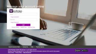 
                            2. MyAccount - Home Page - Westlake Portfolio Management