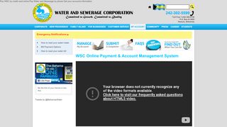
                            1. MyAccount - Water & Sewerage Corporation