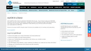 
                            5. myACM At a Glance - Association for Computing Machinery