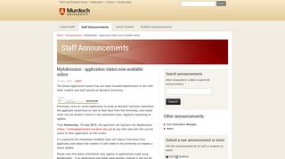 
                            4. MyAdmission - application status now available online ...