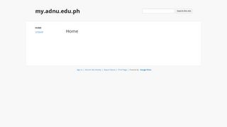 
                            9. my.adnu.edu.ph - Google Sites