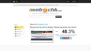 
                            12. myadsino.com | Website SEO Review and Analysis | iwebchk