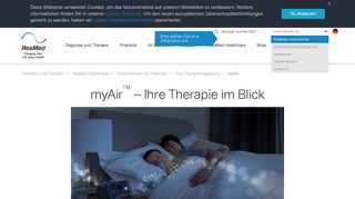 
                            7. myAir™ – Ihre Therapie im Blick - ResMed