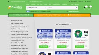 
                            12. Myanmar Net Card - Prepaid Card Online Store