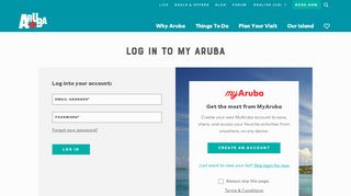 
                            5. MyAruba | Log In