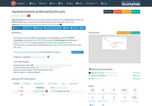 
                            3. myassessment.ondemand.shl.com - urlscan.io