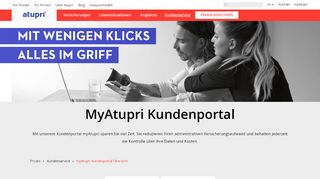 
                            2. myAtupri Kundenportal | Atupri Gesundheitsversicherung