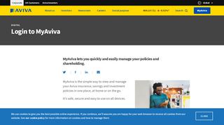 
                            3. MyAviva - Aviva plc