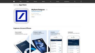 
                            12. MyBank Belgium dans l'App Store - iTunes - Apple