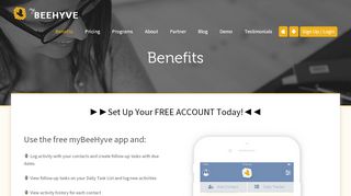 
                            11. myBeeHyve | MLM Contact Management Software Features