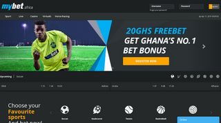 
                            2. Mybet Africa - Home of sports betting! Bet with the best odds