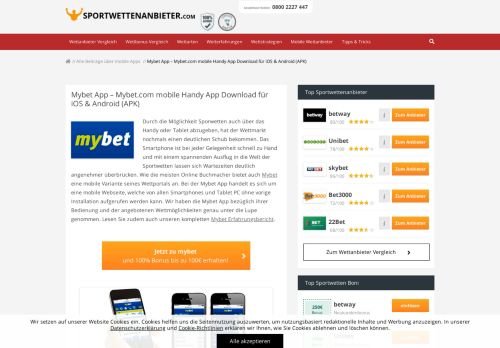 
                            7. Mybet App - Mybet.com mobile Handy App Download für iOS ...