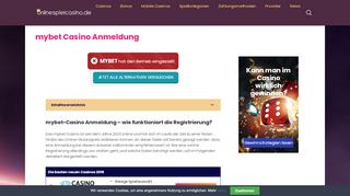 
                            7. mybet-Casino Anmeldung – wie funktioniert die Registrierung?