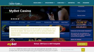 
                            12. MyBet Casino - jetzt anmelden & einen tollen Bonus sichern!