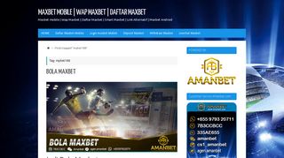 
                            9. mybet188 | MAXBET MOBILE | WAP MAXBET | DAFTAR MAXBET