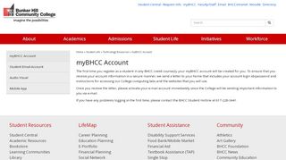 
                            1. myBHCC Account - Bunker Hill Community College