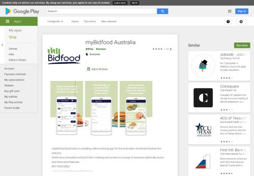 
                            13. myBidfood Australia - Apps on Google Play