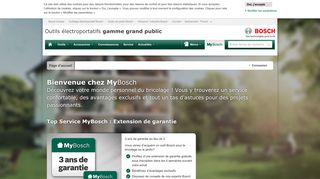 
                            1. MyBosch : Conseils bricolage et services pour votre outillage | Bosch