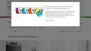 
                            6. MyBosch - persönliche Produktregistrierung für Bosch Hausgeräte