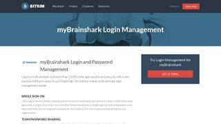 
                            7. myBrainshark Login Management - Team Password Manager - Bitium