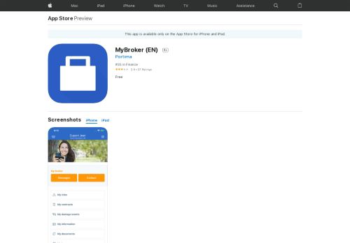 
                            12. MyBroker (EN) on the App Store - iTunes - Apple