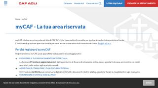 
                            9. myCAF - Accedi alla tu area Riservata CAF ACLI