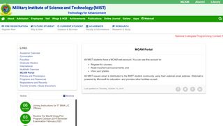 
                            5. MyCampus Portal | Military Institute of Science and Technology (MIST)