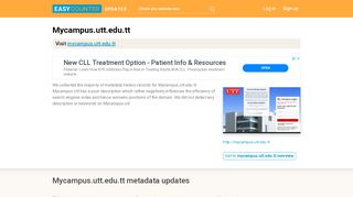 
                            13. Mycampus Utt (Mycampus.utt.edu.tt) - QuickLaunchSSO Login