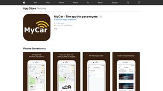 
                            7. MyCar - The app for passengers on the App Store - iTunes ...