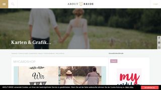 
                            6. MyCardShop |ABOUT BRIDE