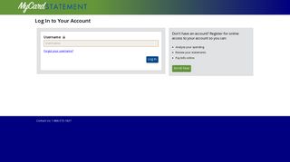 
                            7. MyCardStatement Login