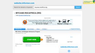 
                            13. mycase.rscafrica.org at WI. RSC Africa | US Refugee Admissions ...