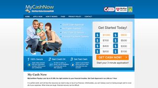 
                            8. MyCashNow › My Cash Now Payday Loan