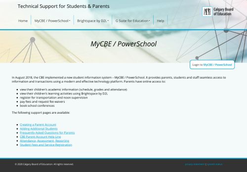 
                            5. MyCBE PowerSchool