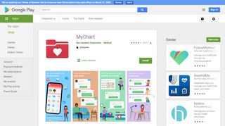 
                            10. MyChart - Apps on Google Play